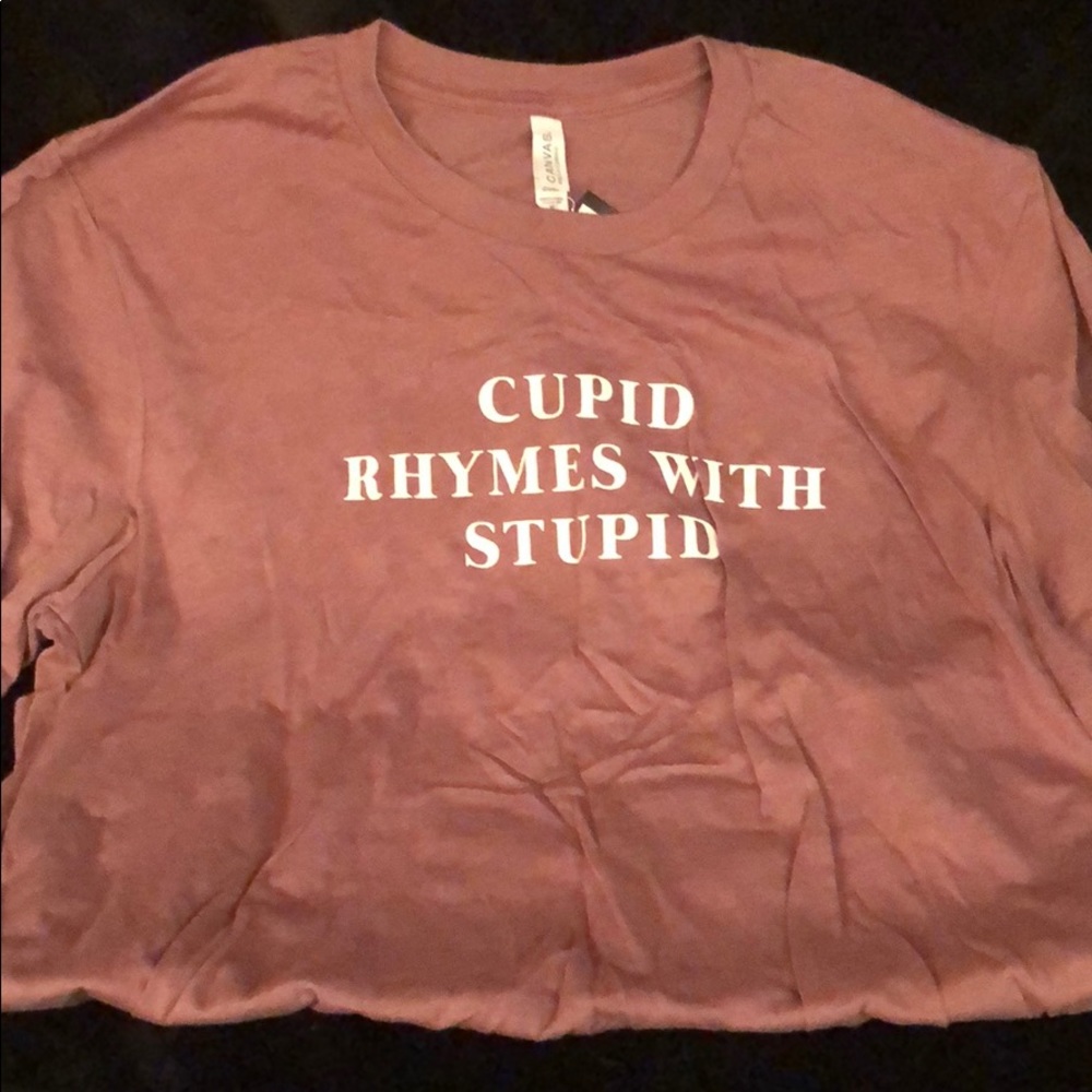 Cupid Rhymes With Stupid Tee